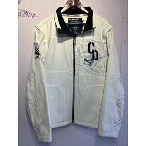 Camp David Jacke -‎ Softshelljacke / Weste - 2 in1, XL White Preowned